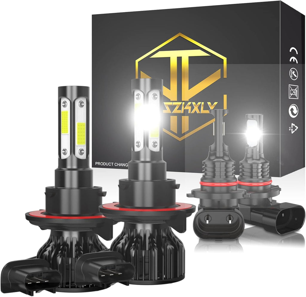 LED Headlight Bulbs Pack of 6 6500K N76546