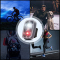 Rear Bike Light Rechargeable Clip on LED Running Light I365