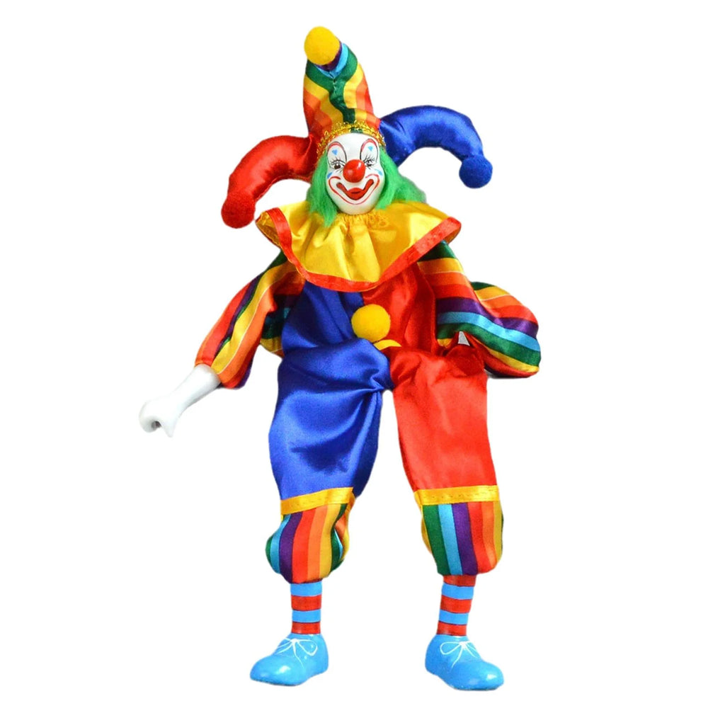 Harlequin Doll Porcelain Doll Toy Ornament O395