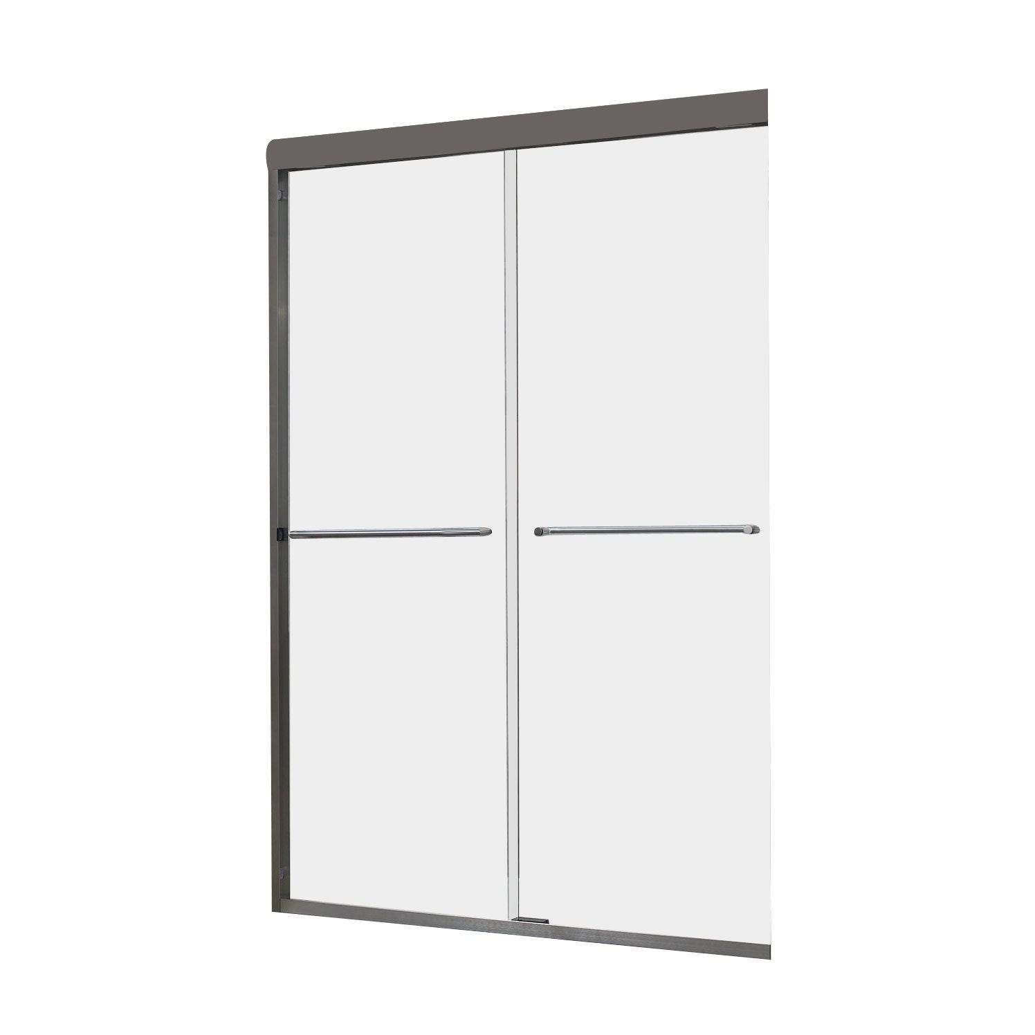 72x22 High x 40-44x22 Wide Sliding Framed Shower Door with 1/4x22 Chrome T3408