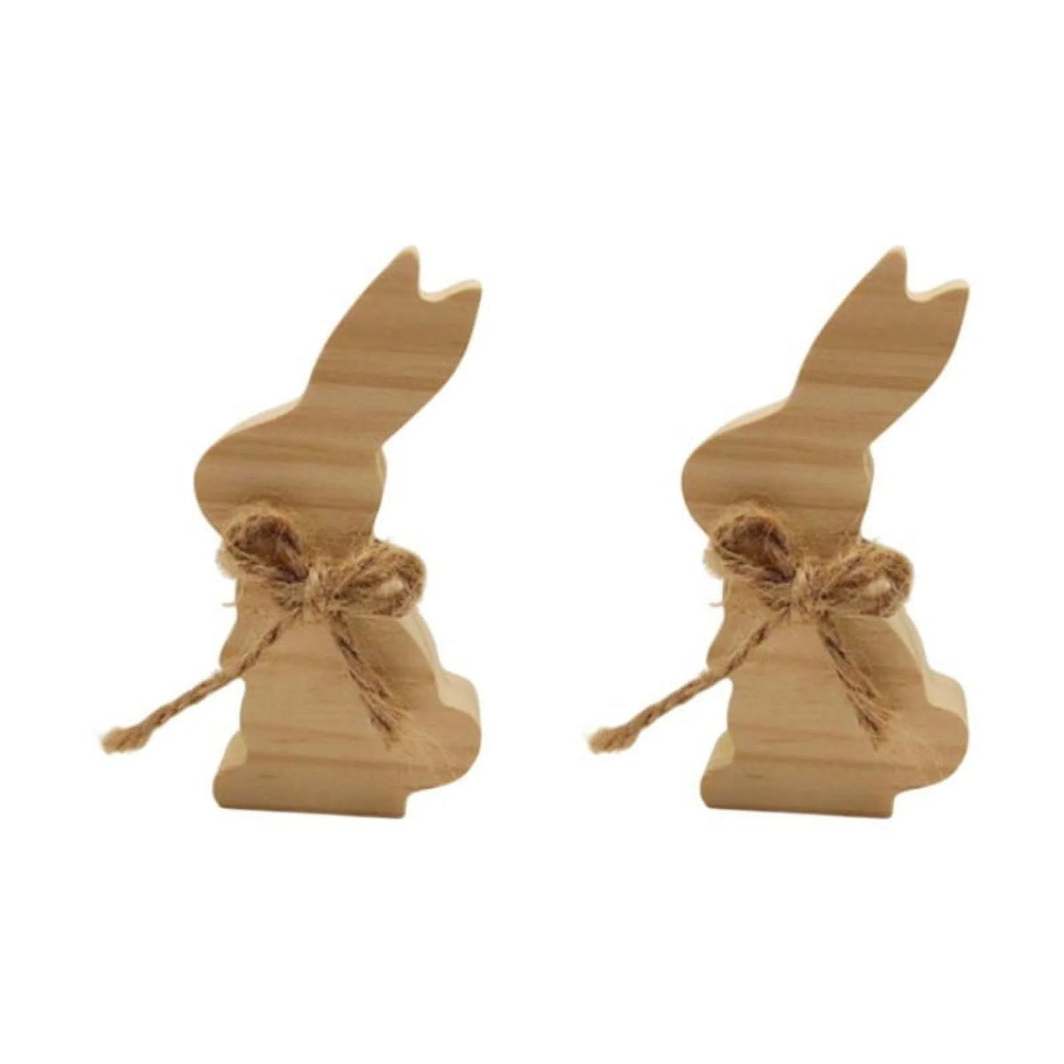 Easter Rabbit Wooden Ornaments R640