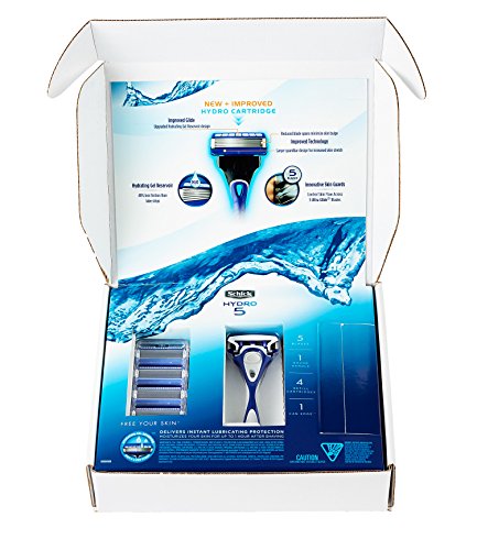 Hydro 5 Razor with 5 Blade Refills V829818