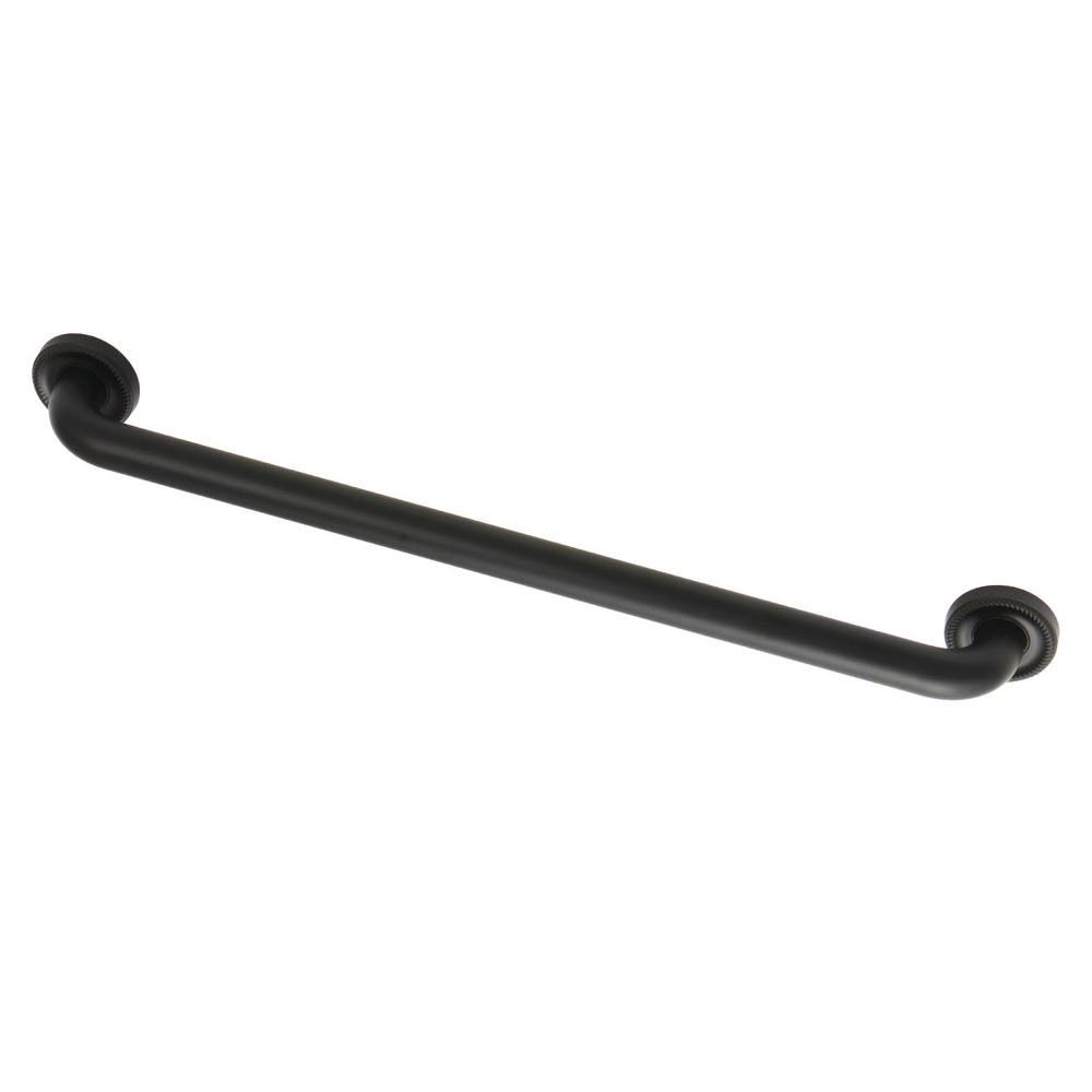 Matte Black 24 in. Grab Bar X5489