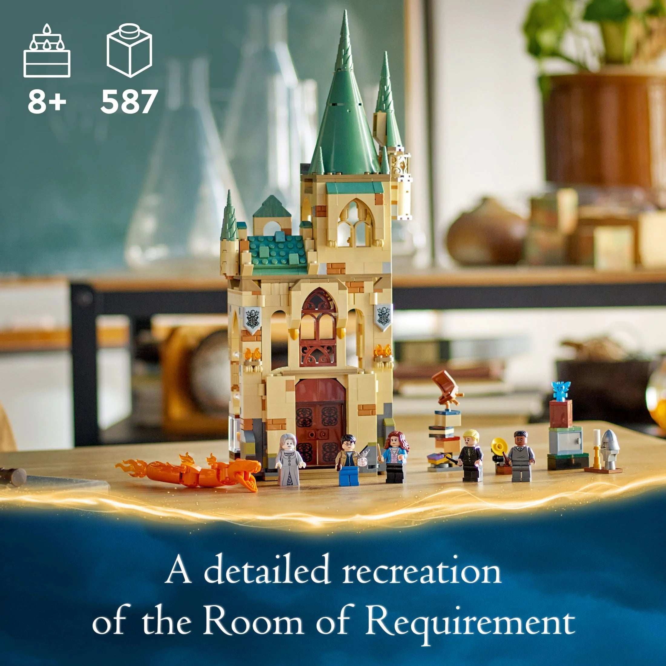 LEGO Harry Potter Hogwarts: Room of Requirement Building Set 76413 P3268
