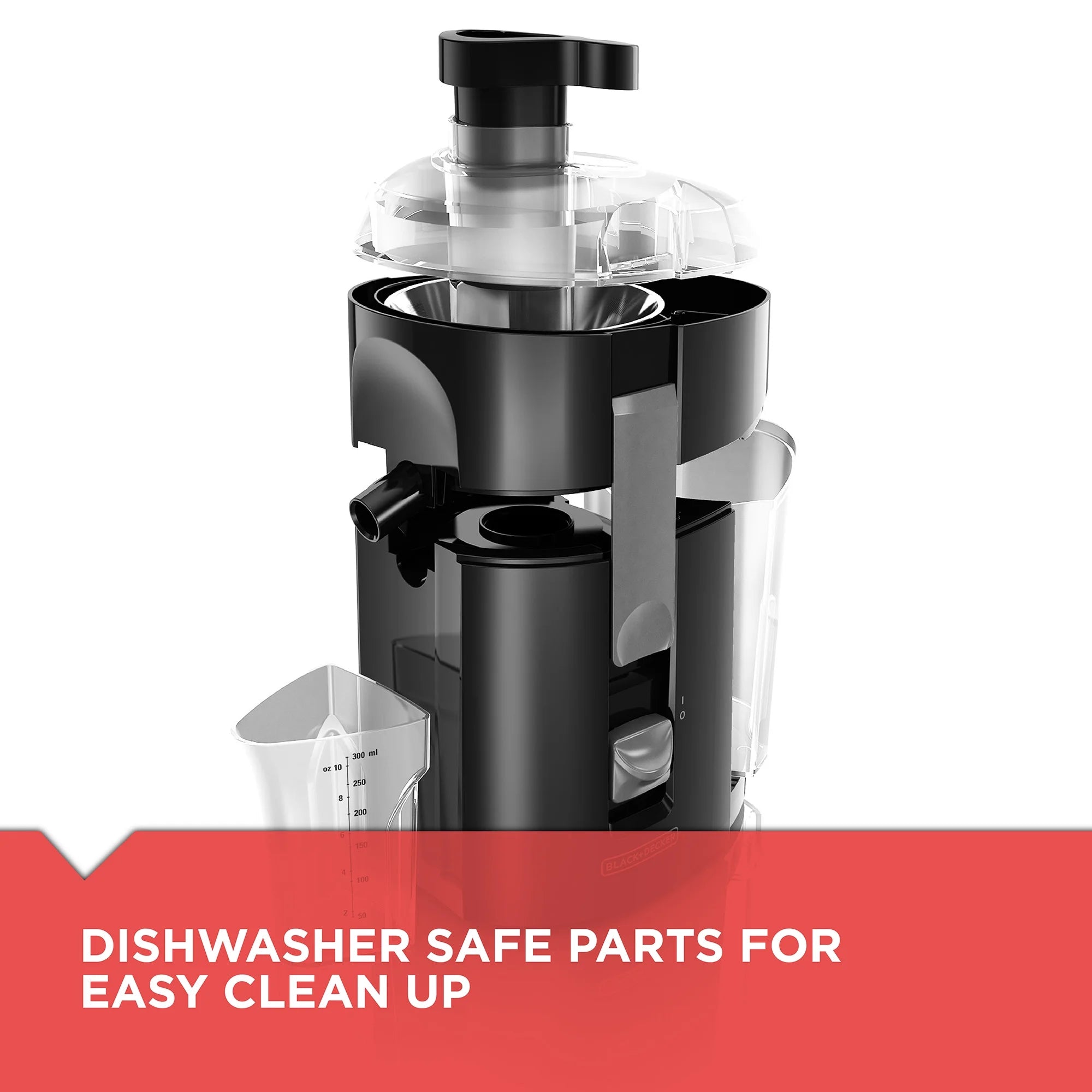 Black Fruit and Vegetable Juice Extractor H1228