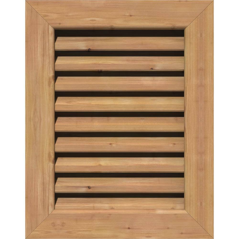 Unfinished Vertical Gable Vent K7464