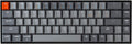 Keychron K6 Hot Swappable Wireless Bluetooth 5.1/Wired Mechanical Gaming Keyboard, 65% Compact 68-Key RGB LED Backlight/Gateron G Pro Blue Switch/Rechargeable Battery Compatible with Mac Windows P951521