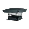 13 x 17 Black Galv Steel Chimney Cap Z79304