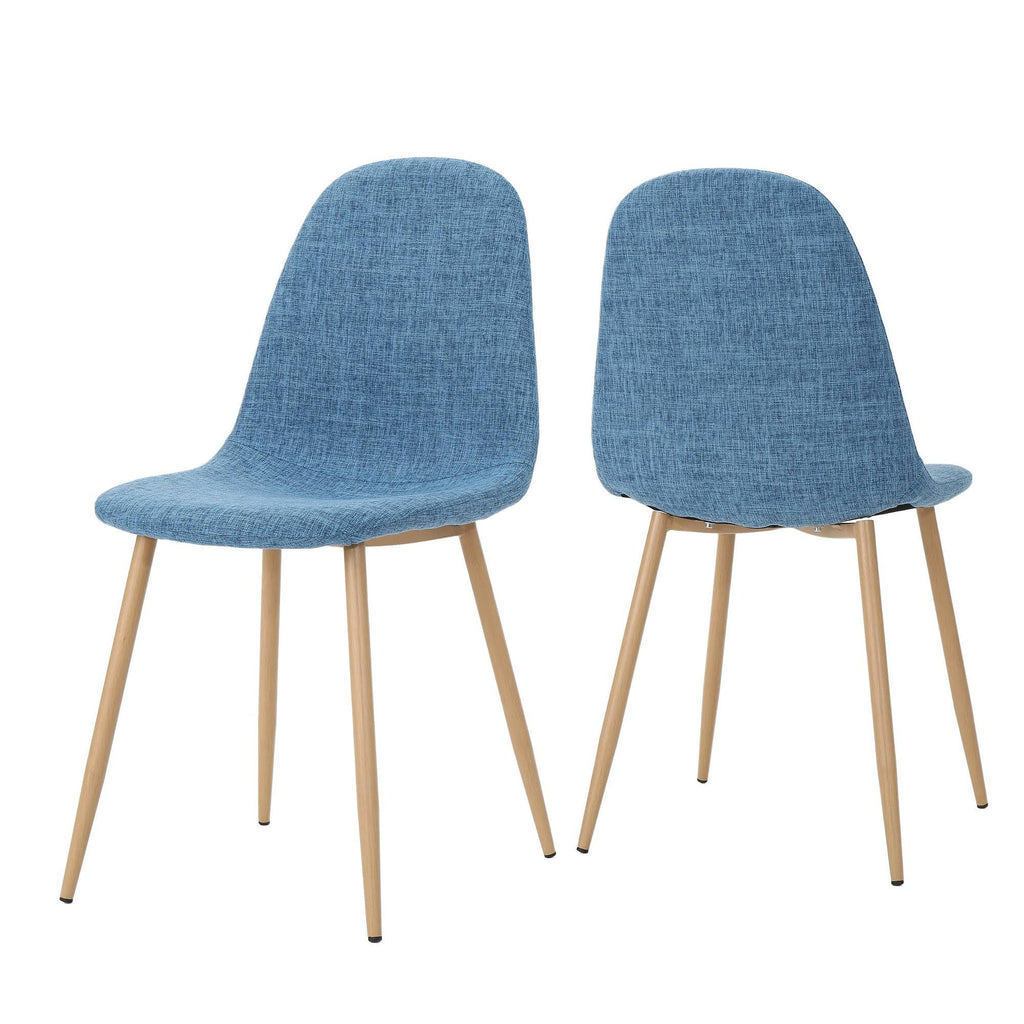 Blue Mid-Century Dining Chair W836