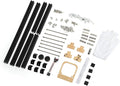 Black Aluminum Alloy ATX Open Air PC Test Bench Case H851