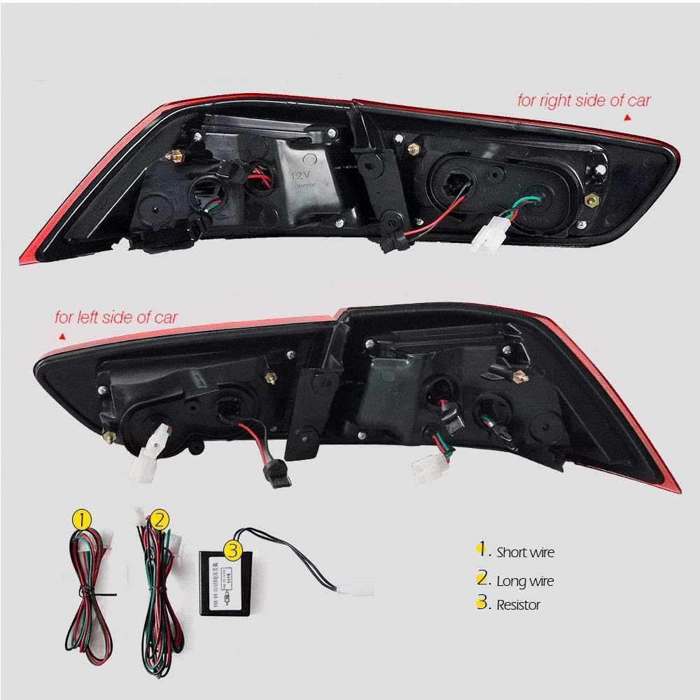 Devil Eye LED Headlights and Tail Lights for Mitsubishi Lancer EVO X 2008-2017 W7646
