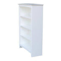 White 4 Shelves Bookcase P602149