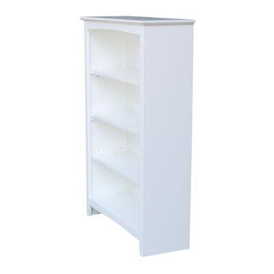 White 4 Shelves Bookcase P602149