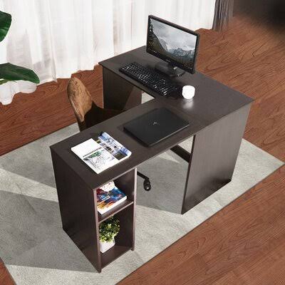 Brown L-Shape Desk O536964