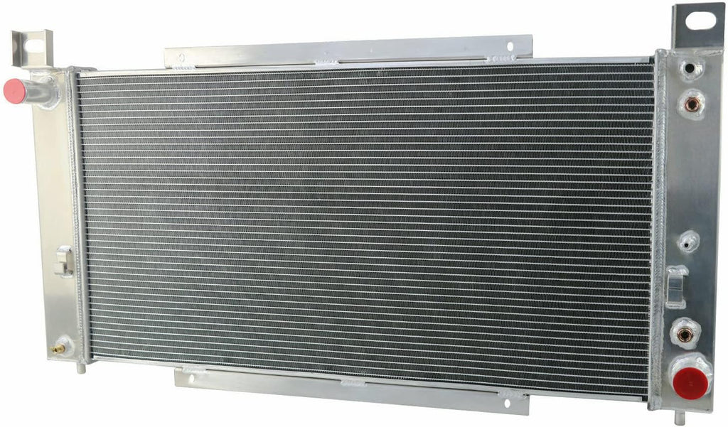 Aluminum 3 Row Radiator with Shroud and 2 x 14" Fan Relay Z282020