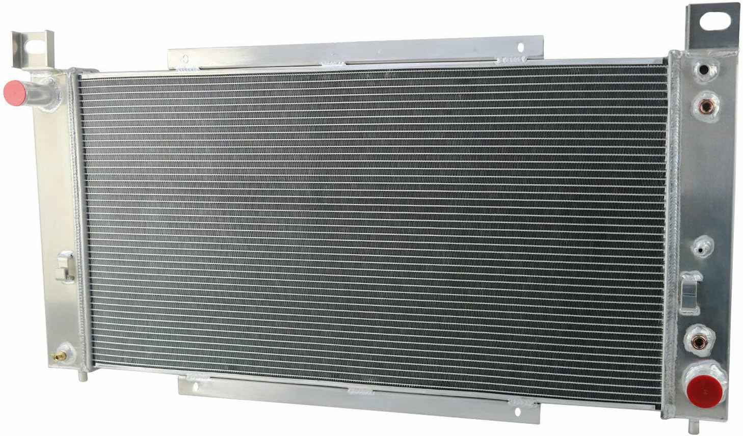 Aluminum 3 Row Radiator with Shroud and 2 x 14" Fan Relay Z282020