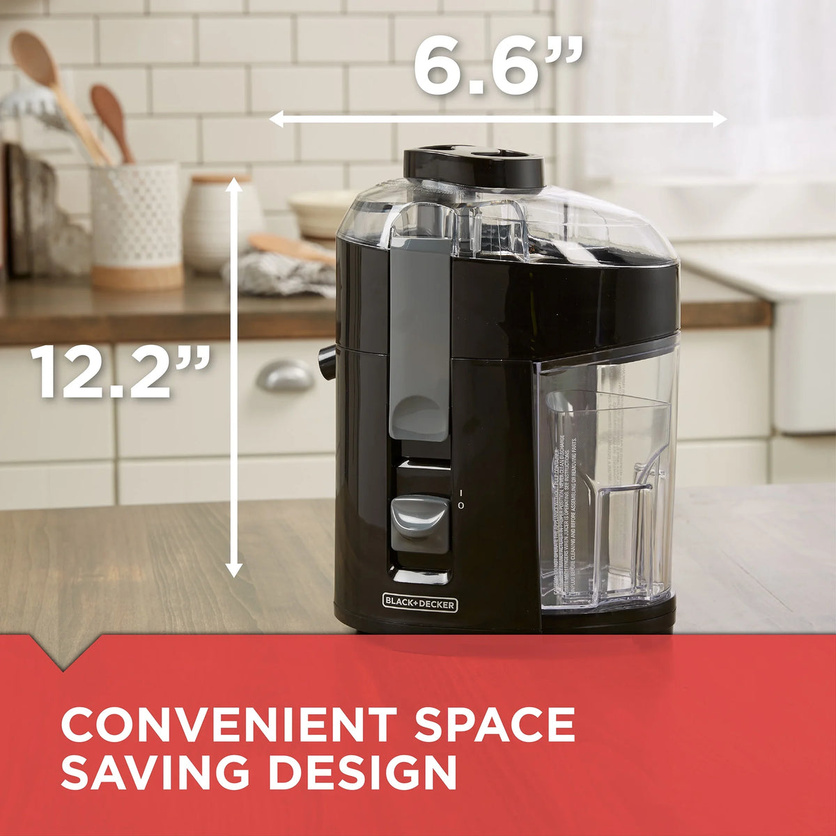 Black Fruit and Vegetable Juice Extractor H1228