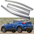 Car Window Visor Vent Shade Deflector Sun/Rain/Fog Guards Z8259