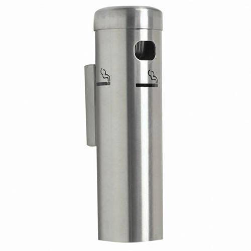 Satin Wall Mounted Cigarette Ash Receptacle C872