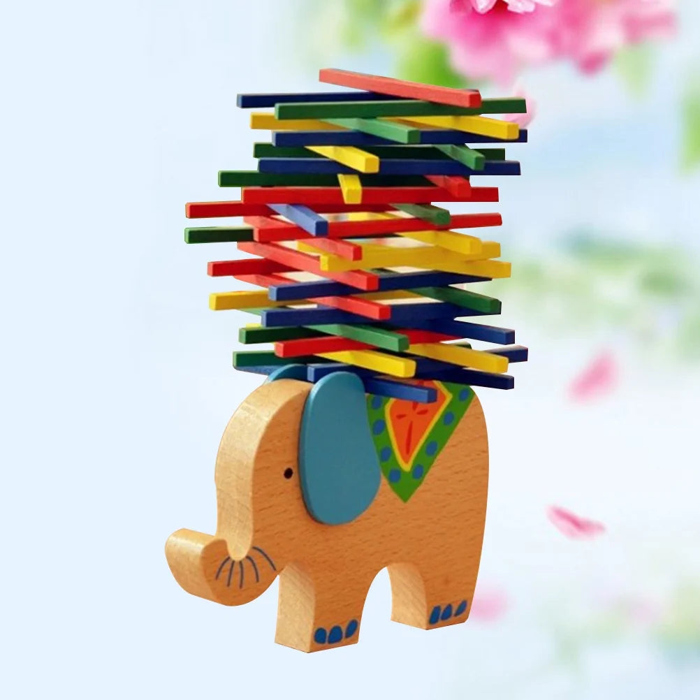 Wooden Stackable Building Blocks Educational Toys K8843