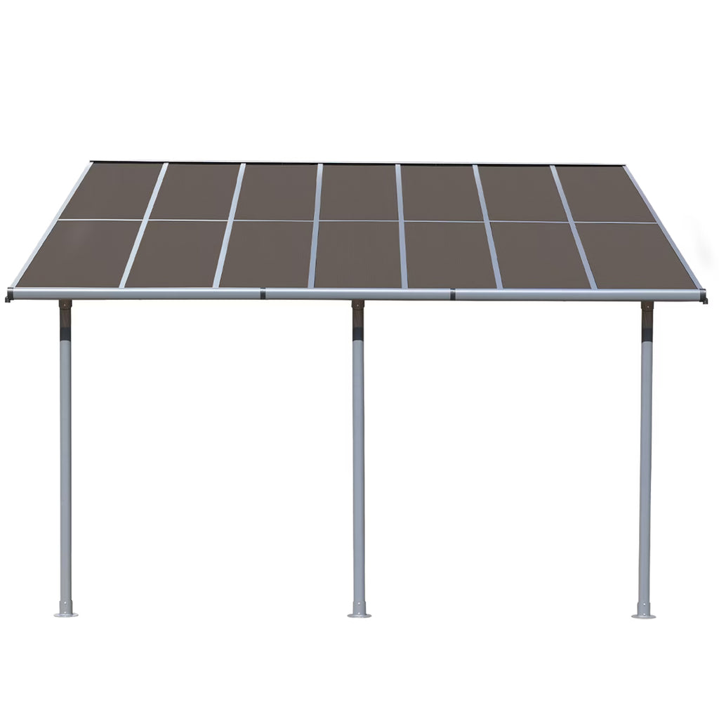 Polycarbonate Wall Mount Gazebo E2003