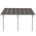 Polycarbonate Wall Mount Gazebo E2003