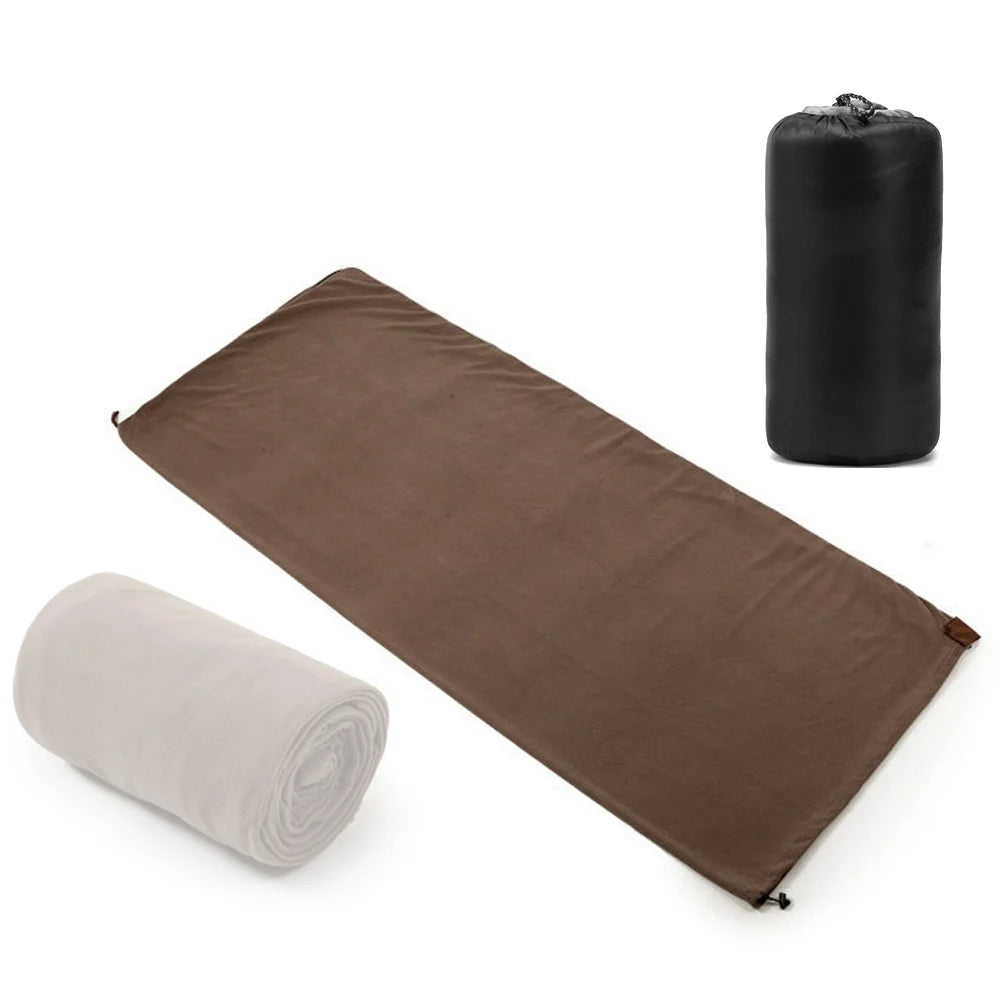 Light-weight Fleece Hiking Sleeping Bag X4515