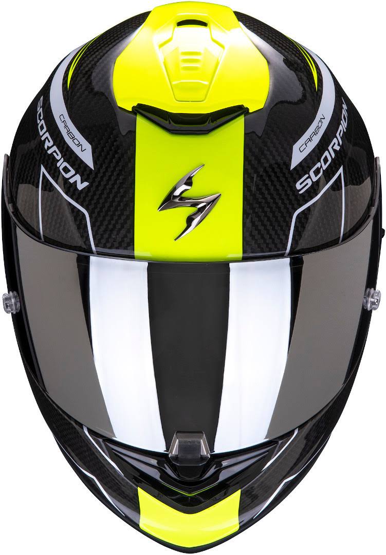 Scorpion EXO-1400 Air Carbon White Neon Yellow M H9082