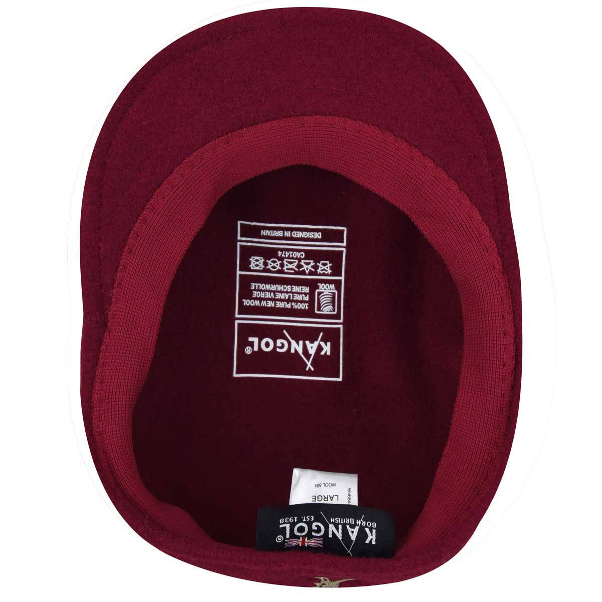 Claret Wool Ivy Cap J1399