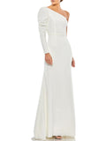 One Shoulder Long Evening Dress L850