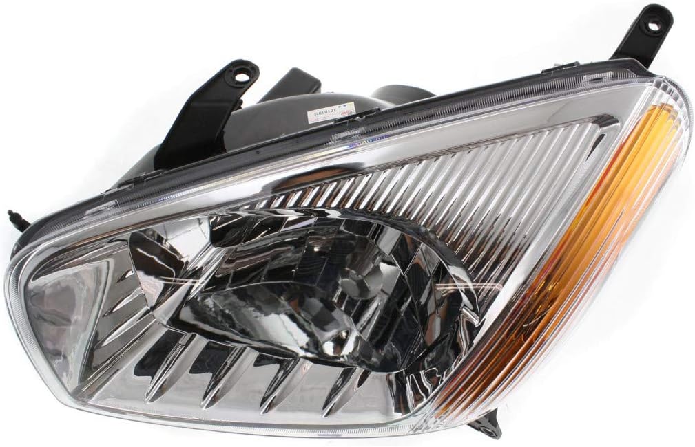 Chrome Bezel Headlight Assembly Driver Side Z834695