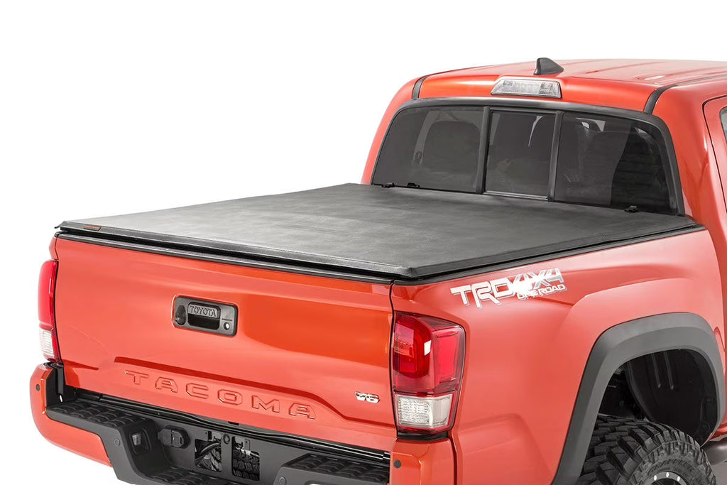 Soft Tri-Fold Bed Cover for Toyota Tacoma O930