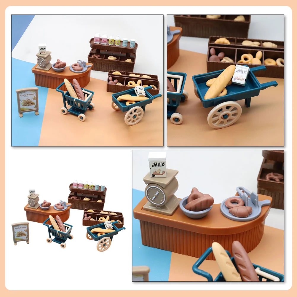 Miniature Bakery Shop Prop Miniature Breads A677