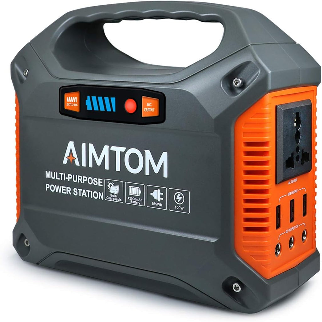 155Wh Portable Power Station with AC Inverter Outlet K5316