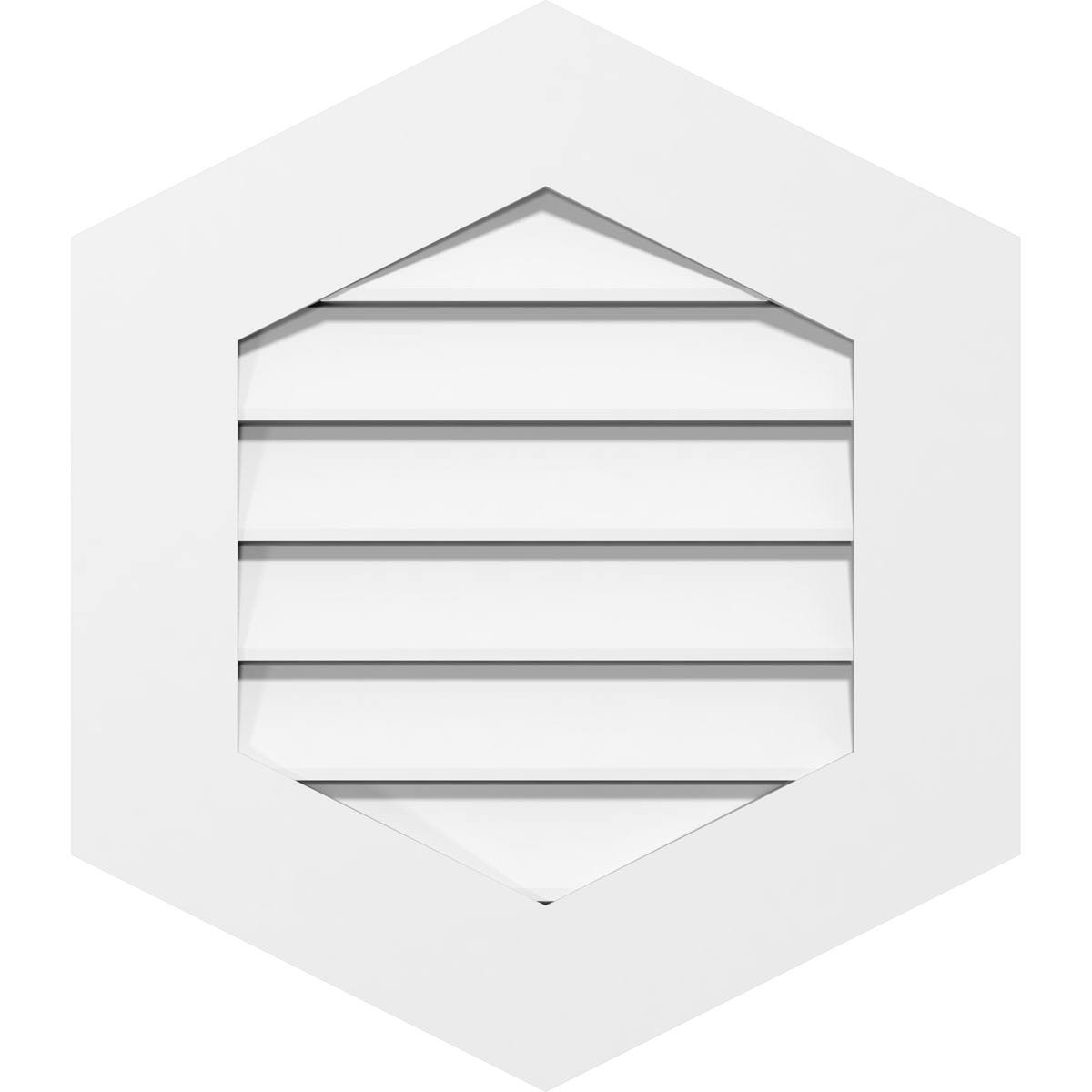 PVC Gable Vent H5210