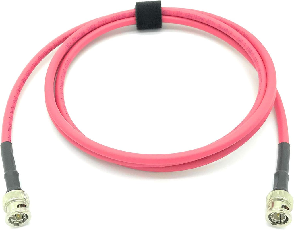 3G/6G HD SDI BNC Cable Red 200ft X578336