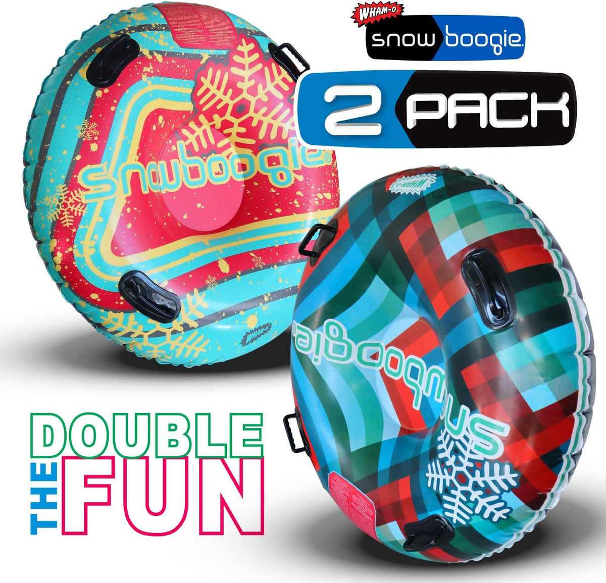 Inflatable Snow Sled with Soft Handles F24631
