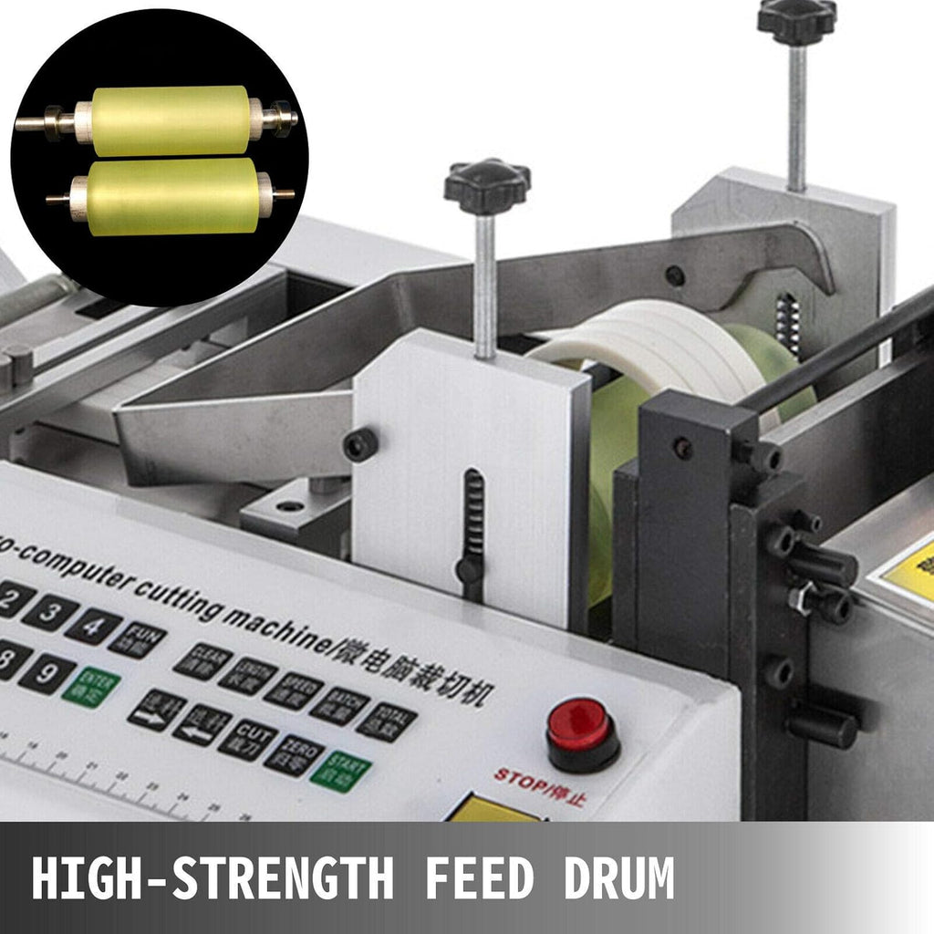 Automatic Heat-Shrink Tube Cutting Machine 250W Tube Cable Pipe Cutter R3681