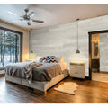 Reclaimed Peel & Stick Solid Wood Wall Paneling B3470