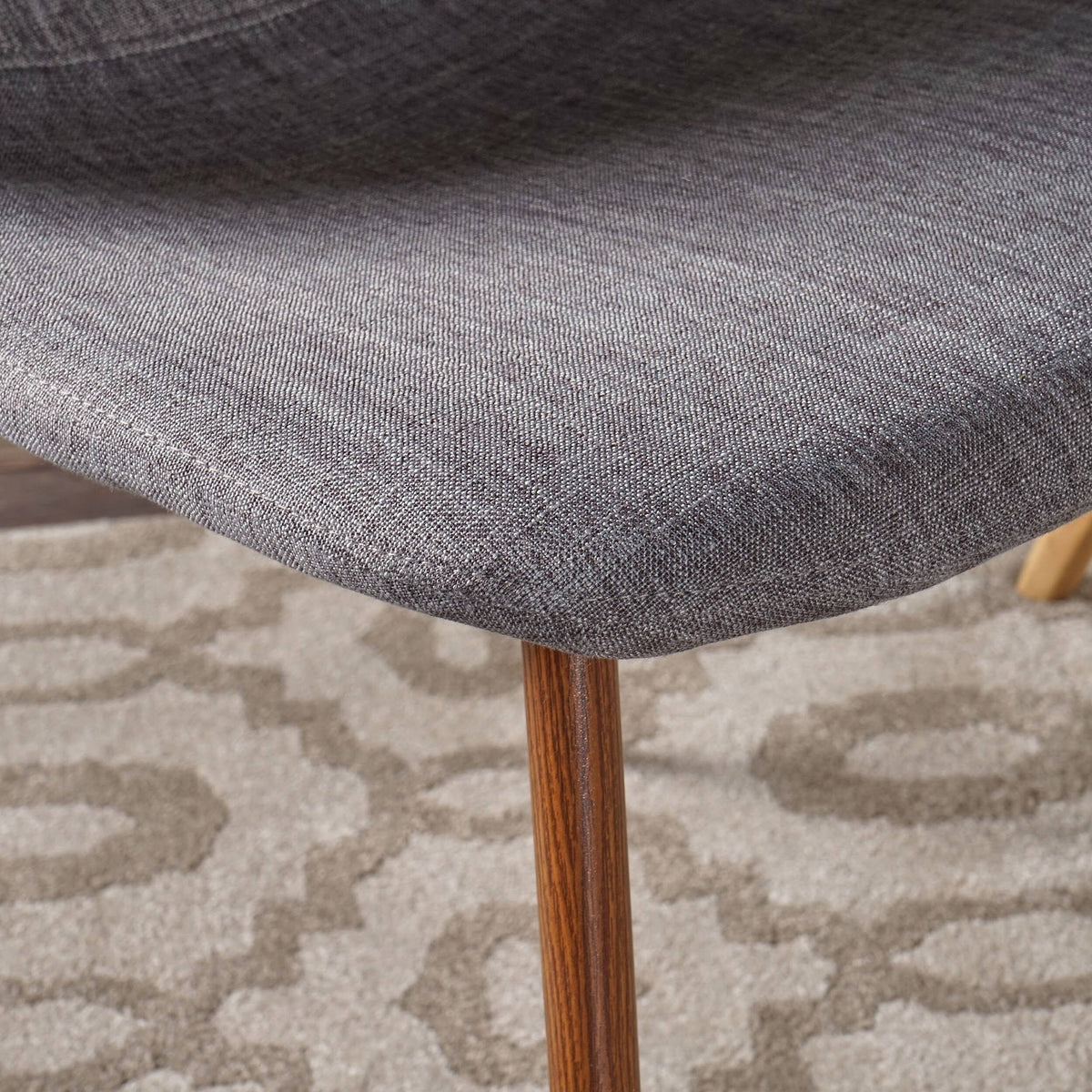 Blue Mid-Century Dining Chair W836