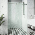 Sliding Frameless Shower Door with Clear Glass M7803