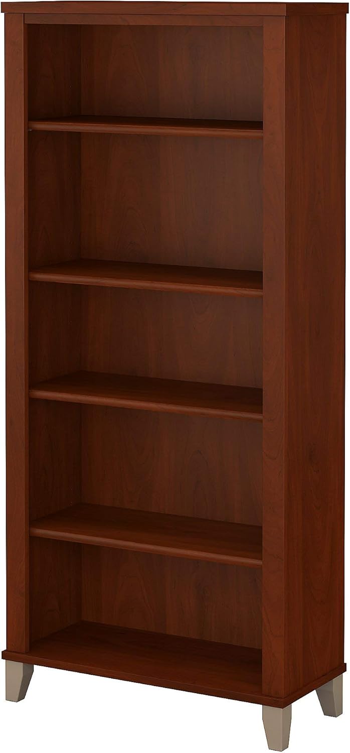 Ash Gray 5 Shelf Bookcase B72930