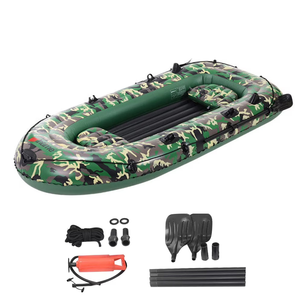 Inflatable Kayak Boat with 2 Paddle Oars V86532
