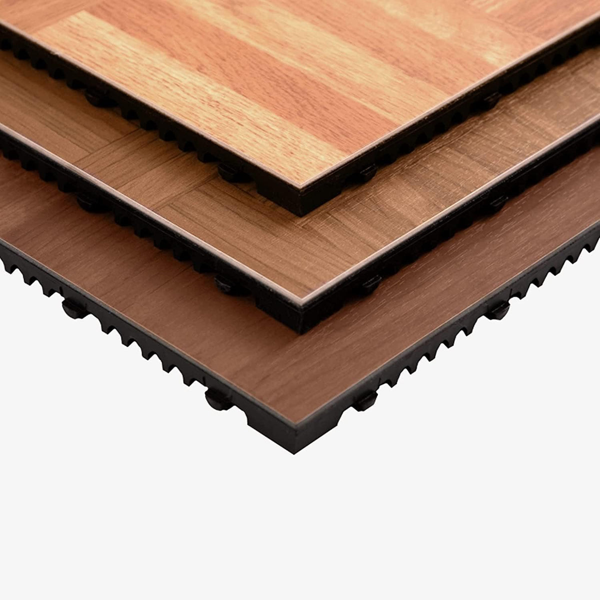 9 Piece Tap Dance Studio Floor Tile Kit with Edge Pieces C317096