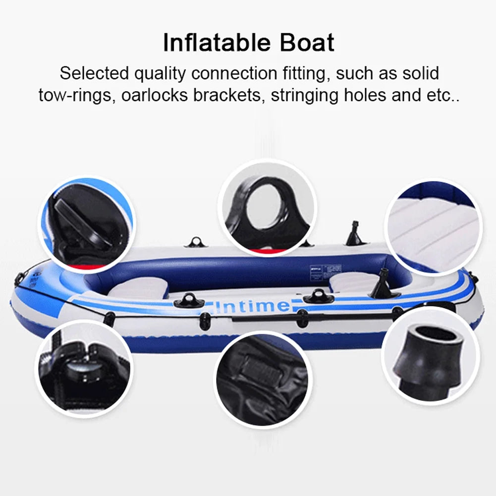 Inflatable Kayak Boat with 2 Paddle Oars V86532