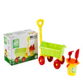 Bioplastic Handcart Wagon Toy with 4 Pcs Sand Bucket Set H99267