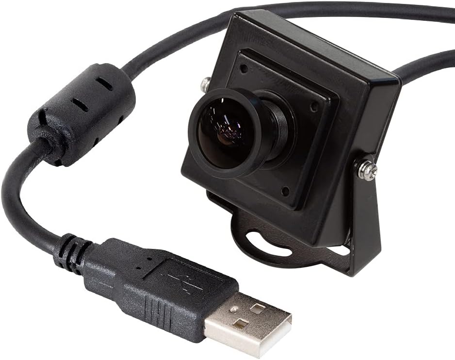 16MP Wide Angle USB Camera with Metal Case, 1/2.8 CMOS IMX298 Mini UVC USB2.0 4K Video Webcam H3015