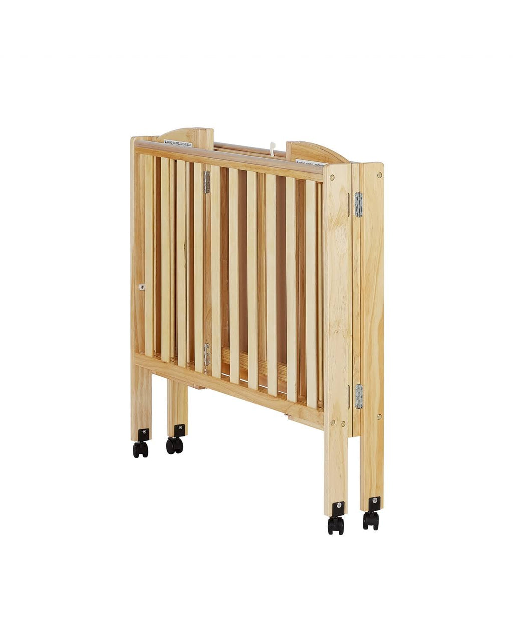 2-in-1 Wood Folding Portable Crib W5265