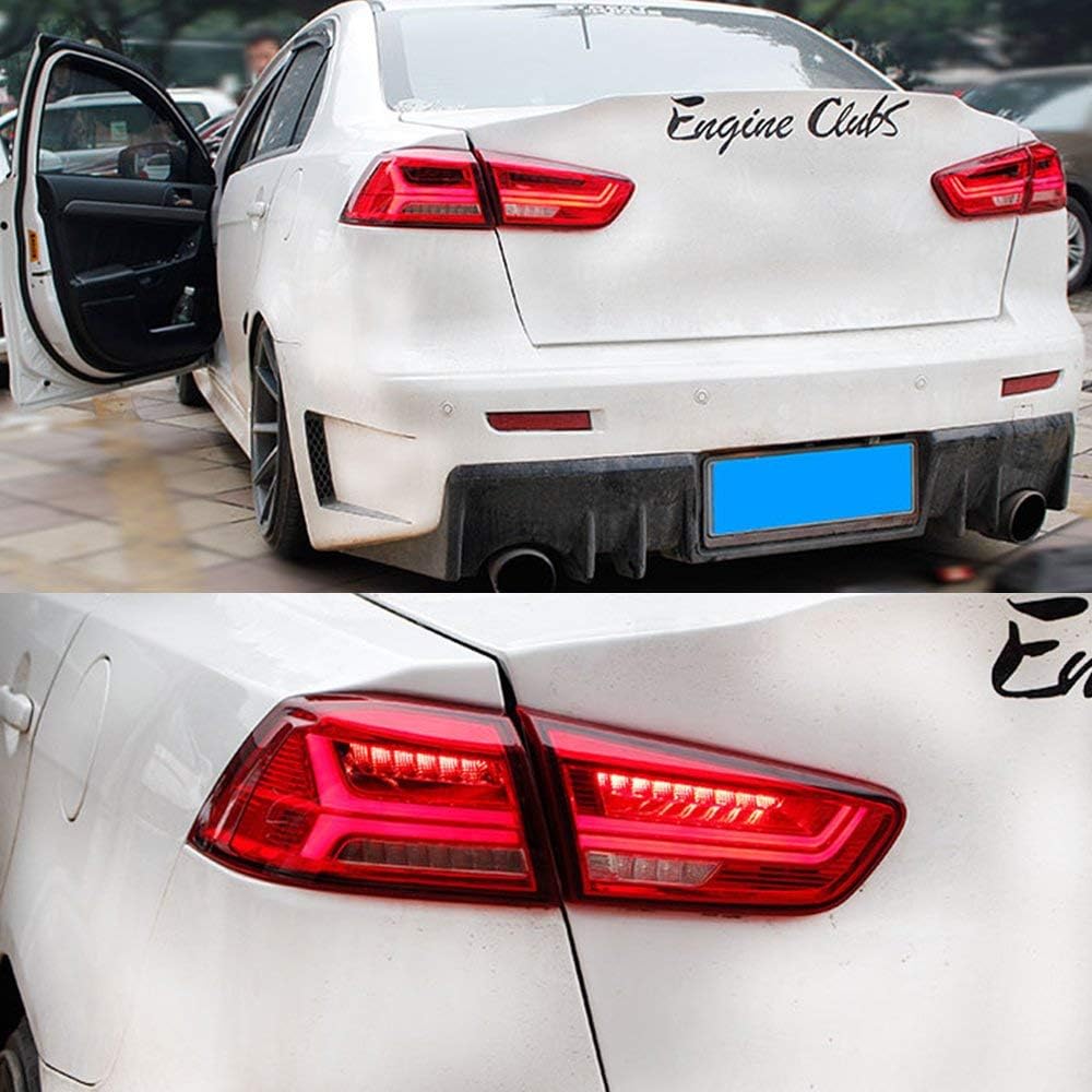 Devil Eye LED Headlights and Tail Lights for Mitsubishi Lancer EVO X 2008-2017 W7646
