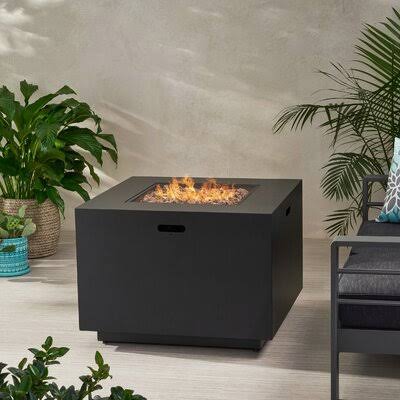 Cast Iron Propane Gas Fire Pit Table E434